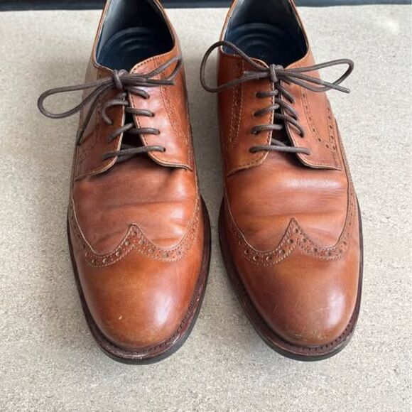 Cole Haan Men’s Wingtop Oxford Dress Shoes British Brown Sz 11 main image 5